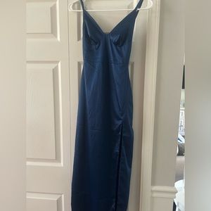 Freesia Formal Dress Navy XXS by Beginning Boutique